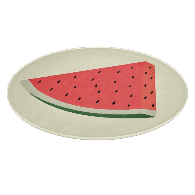 Watermelon Cutting Board - Custom Colors (Corner)