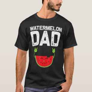 Watermelon Designs For Dad Men Summer Fruit Eate T-Shirt