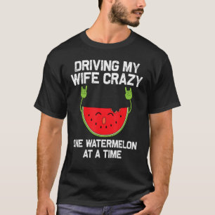 Watermelon Designs For Men Dad Summer Fruit Eaters T-Shirt