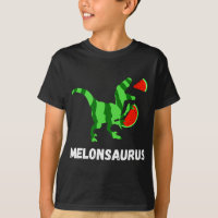 Watermelon Dinosaurs Summer Fruit Funny Melon Saur