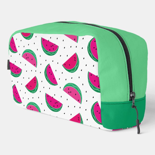 Watermelon. Dopp Kit (Right Corner)