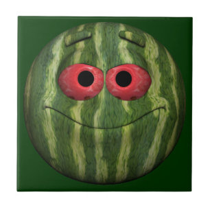 Watermelon Emoticon Tile
