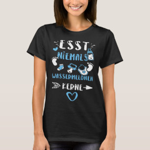 Watermelon Esst Niemals Wassermelonen Kerne Baby T-Shirt