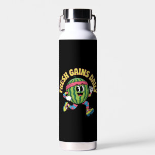 Watermelon Fitness Exercise Running Men Women Water Bottle