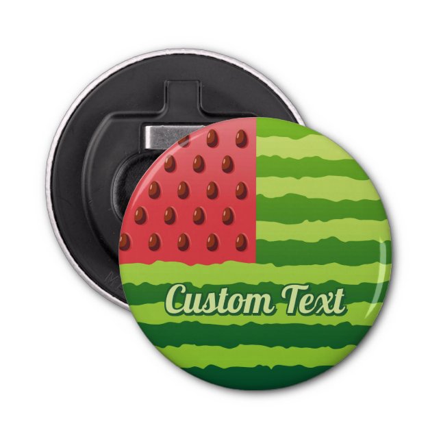 Watermelon Flag Bottle Opener (Front)