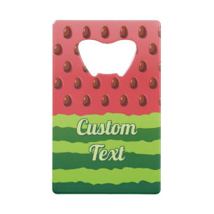 Watermelon Flag Credit Card Bottle Opener
