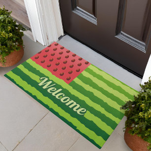 Watermelon Flag Doormat