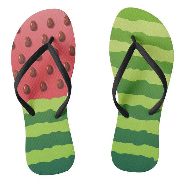 Watermelon Flag Jandals (Footbed)