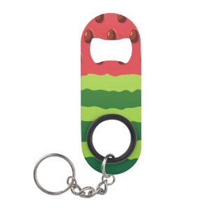 Watermelon Flag Keychain Bottle Opener