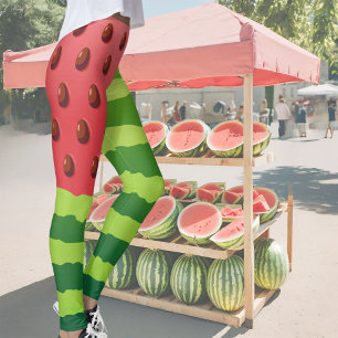 Watermelon Flag Leggings