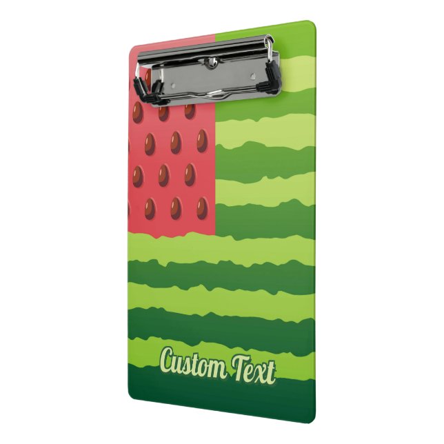 Watermelon Flag Mini Clipboard (Angled2)