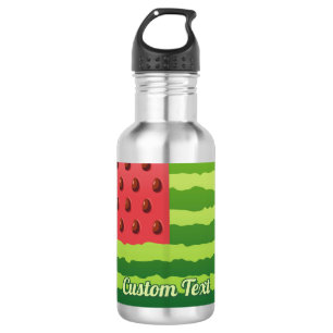 Watermelon Flag Stainless Steel Water Bottle