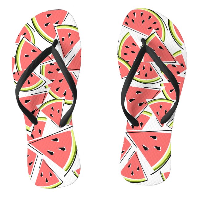 Watermelon flip flops (Footbed)