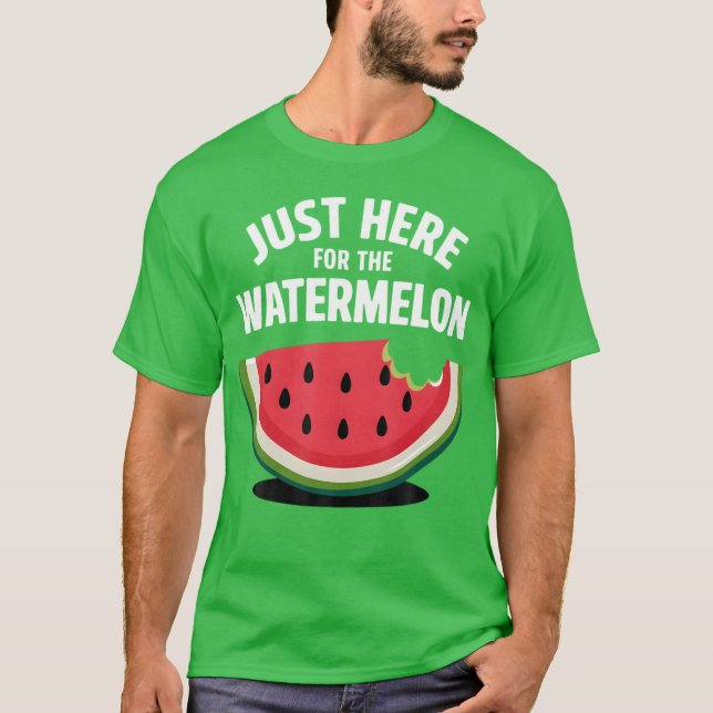 Watermelon For Fruit - art 1 T-Shirt (Front)