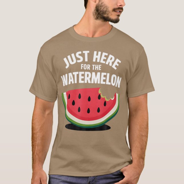 Watermelon For Fruit - style T-Shirt (Front)