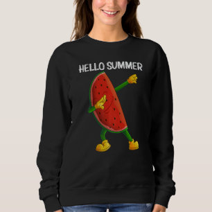 Watermelon For Men Women Melon Fruit Plant Sweatshirt