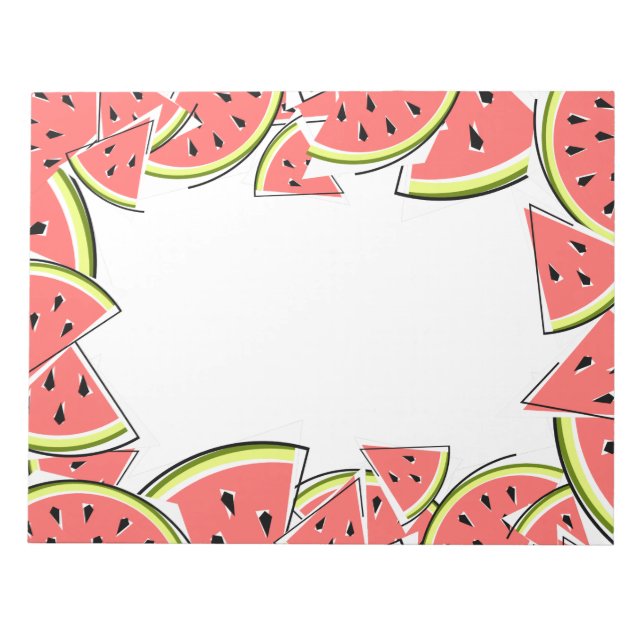 Watermelon Frame Notepad (Front)