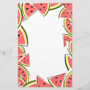 Watermelon Frame Stationery
