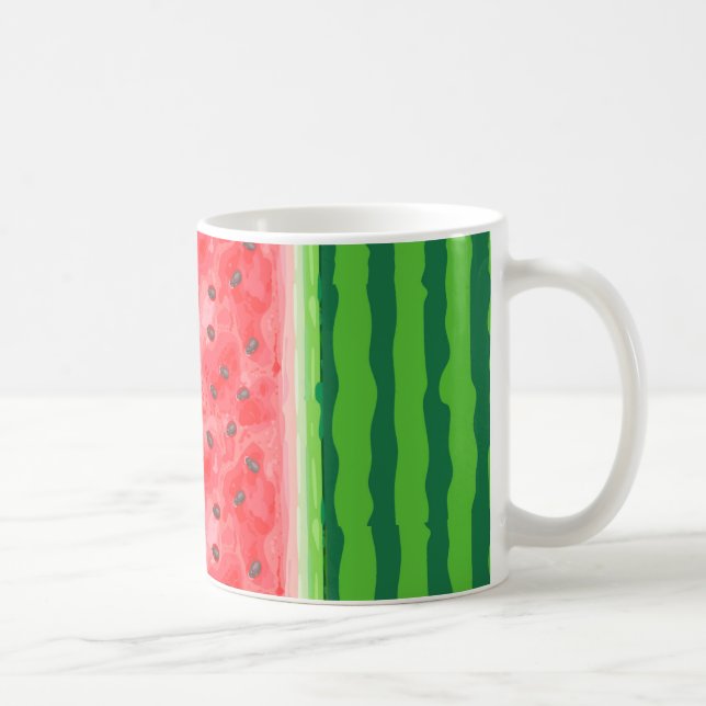 Watermelon fresh summer fruit coffee mug (Right)