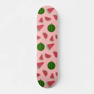 watermelon fruit skateboard