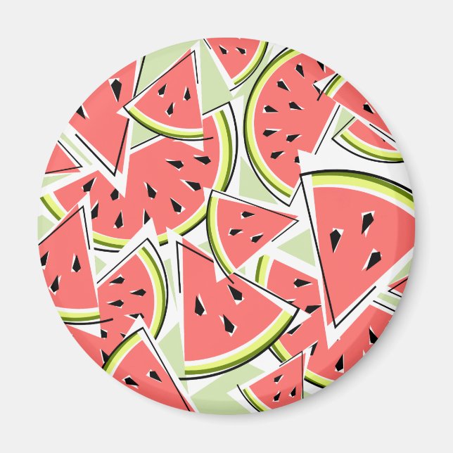 Watermelon Green Magnet (Front)