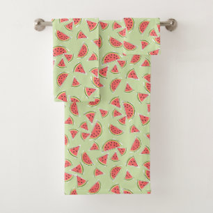 Watermelon Green Multi Bath Towel Set
