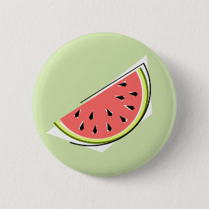 Watermelon Green Slice button