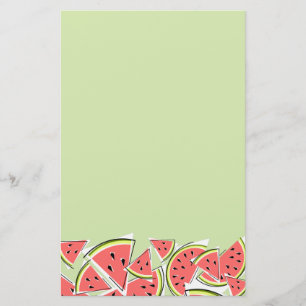 Watermelon Green stationery