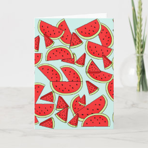 Watermelon  greeting cards Birthdays or holidays