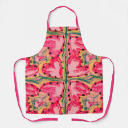 Watermelon Hearts Apron