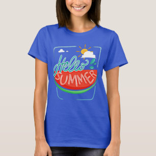 Watermelon Hello Summer T-Shirt