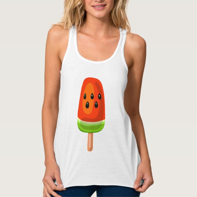 Watermelon ice cream singlet (Front)