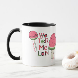 Watermelon in Summer or Winter how do you like it? Mug
