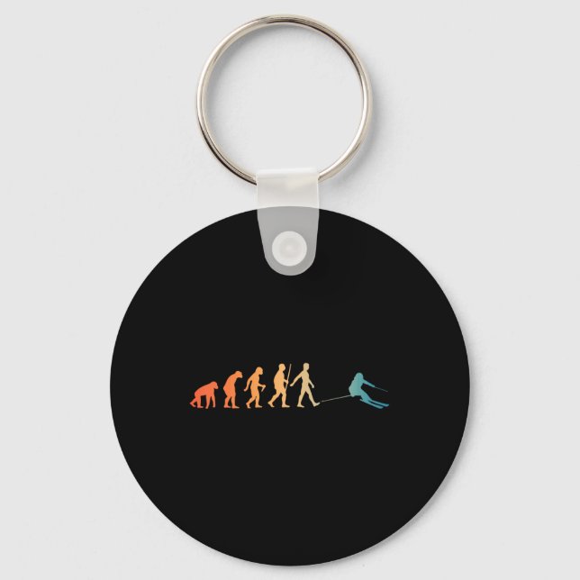 Watermelon Jackolantern Summer Halloween Happy Sum Key Ring (Front)