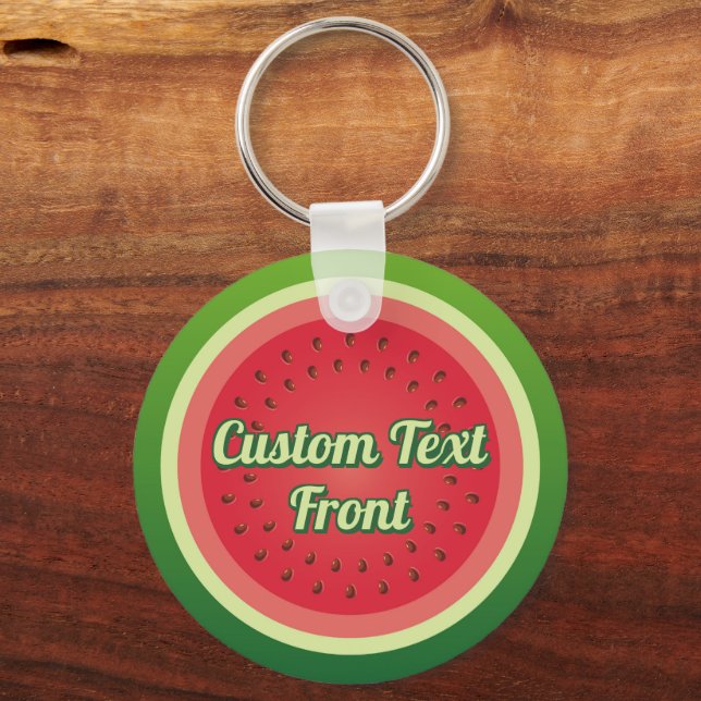 Watermelon Key Ring (Front)