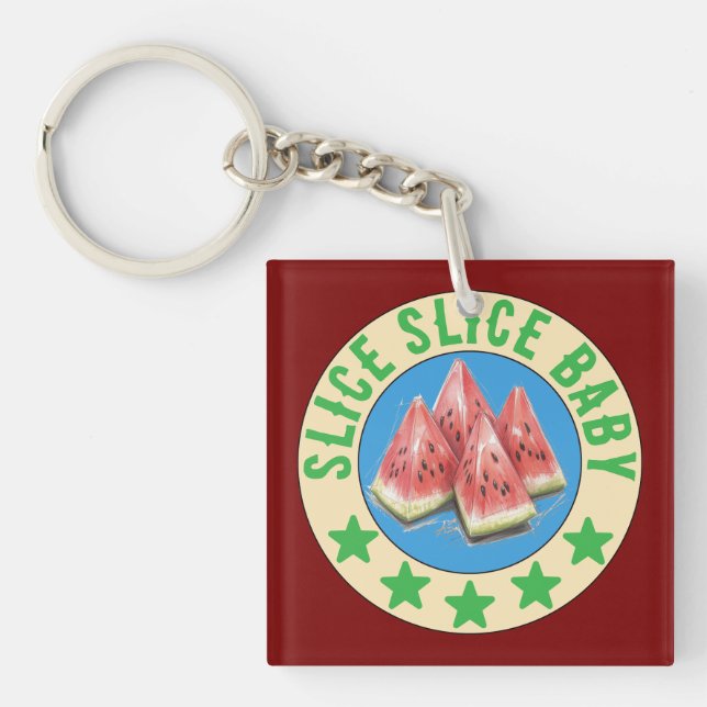 watermelon key ring (Front)