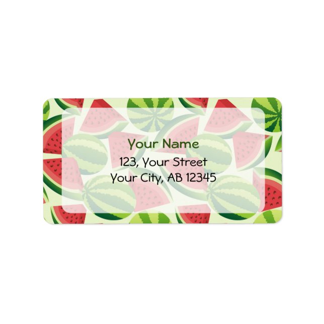 Watermelon Label (Front)
