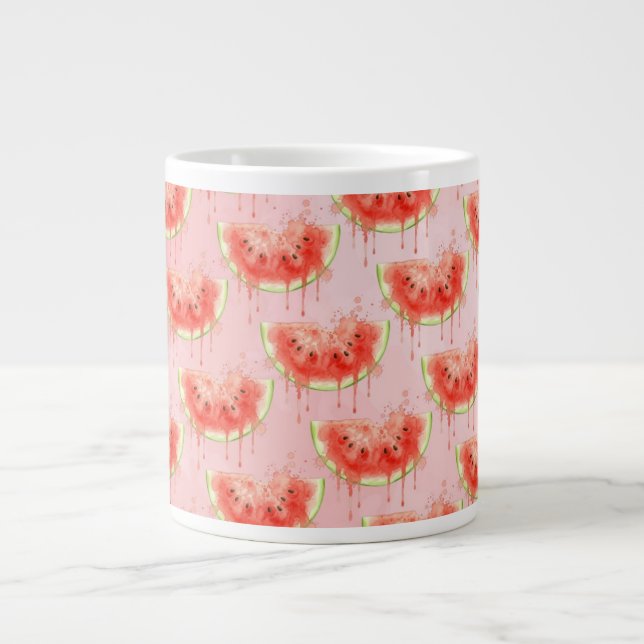 Watermelon Large Coffee Mug (Front)