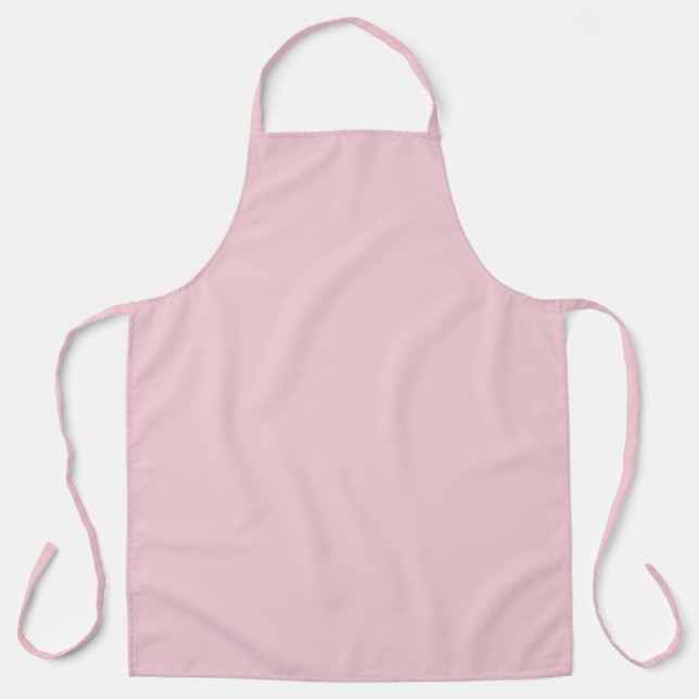 Watermelon Lollipop Pink Solid Colour  Apron (Front)