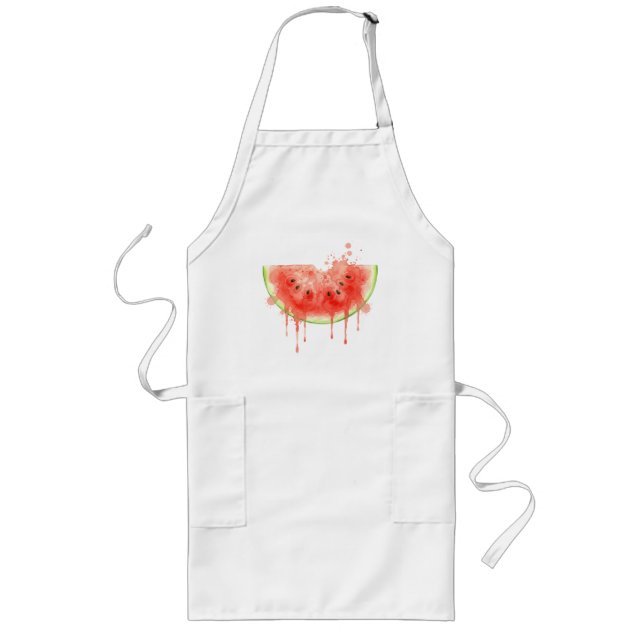 Watermelon Long Apron (Front)