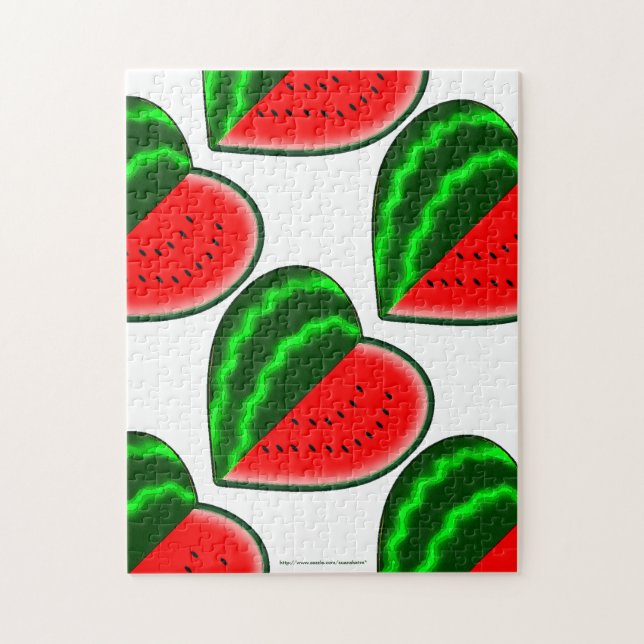 Watermelon Love Jigsaw Puzzle (Vertical)