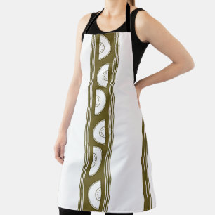 Watermelon Luxury Jacquard Stripes Apron