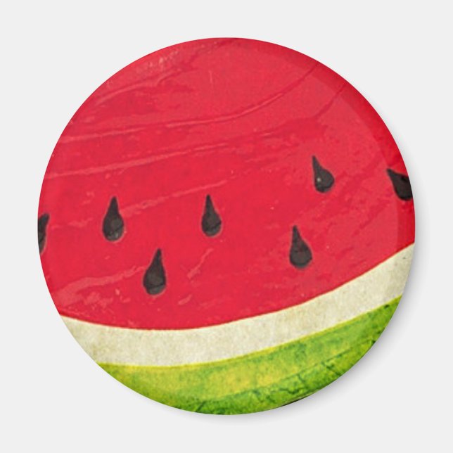 WATERMELON MAGNET FOR THE FRIDGE DOOR (Front)