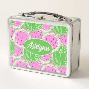 Watermelon Metal Lunch Box