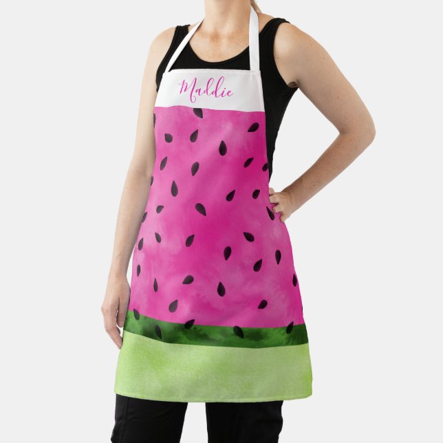  Watermelon Modern Apron (Insitu)