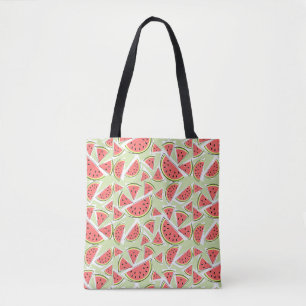 Watermelon Multi Green tote bag