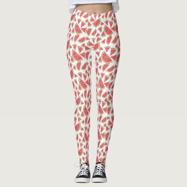 Watermelon Multi leggings (Front)
