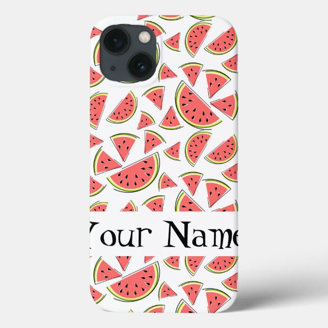 Watermelon 'Name' Multi iPad Mini case (Back)