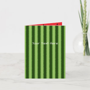 Watermelon Note Card