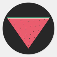 Watermelon on inverted red triangle resistance